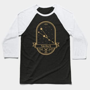 Taurus Gold Sigil Baseball T-Shirt